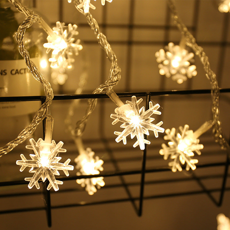 Snowflake String Light Garlands