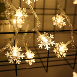 Snowflake String Light Garlands