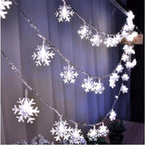 Snowflake String Light Garlands
