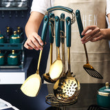 7 PCS Stainless Steel &amp; Silicone Kitchen Utensil Set