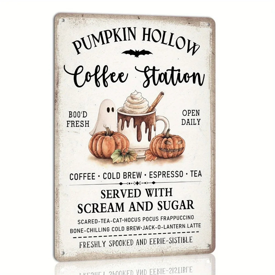 Halloween Dessert Guide Wall Decoration Painting