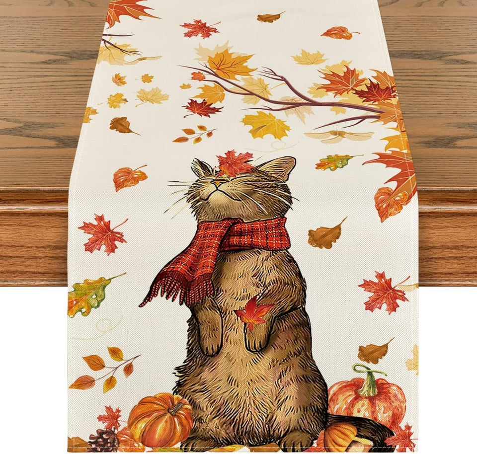 Autumn/Thanksgiving Decorative Tablecloth