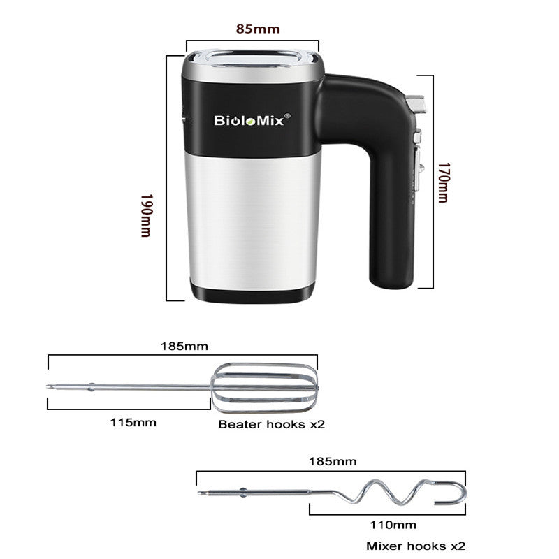 5-Speed 500W Electric Hand Mixer / Blender