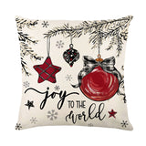 Christmas Cushion Cover Pillowcase,