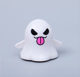 LED Halloween Pumpkin Candlestick – Multi-Color Tabletop Décor for Party & Home