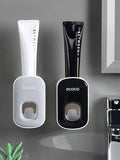 Wall-Mounted Automatic Toothpaste Dispenser Set,
