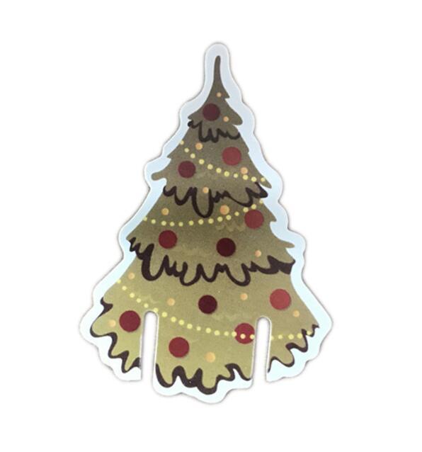 10-Piece Red Paper Christmas Hat Wine Glass and Champagne Cup Cards Set