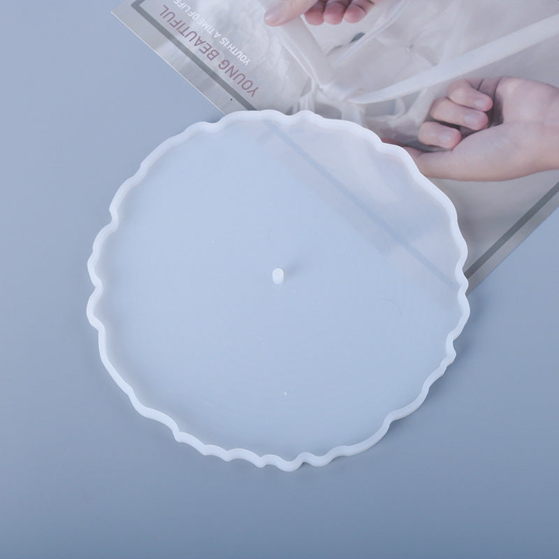 Three-layer Flower-shaped Tray, Fruit Tray, Tea Tray, Set Table, Fruit Silicone Abrasives