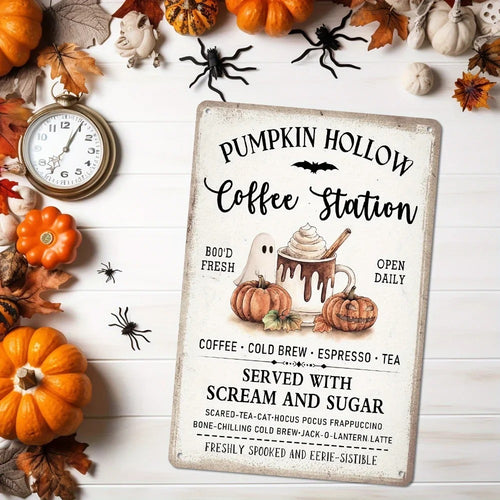 Halloween Dessert Guide Wall Decoration Painting