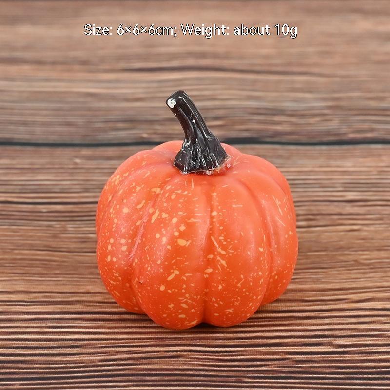 High Simulation Flat Pumpkin Artificial Pumpkin Halloween