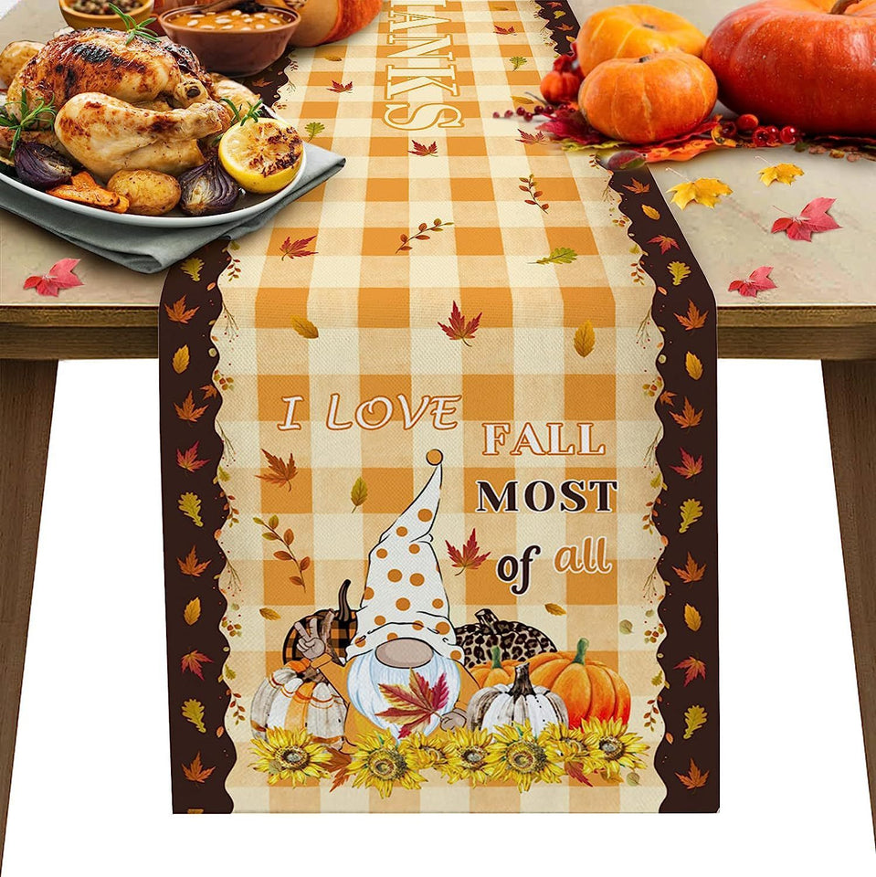 Autumn/Thanksgiving Decorative Tablecloth