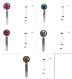 360° Rotating Water-Saving Shower Head with Built-in Fan