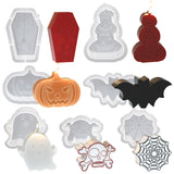 Halloween Candle Mould Ghost Pumpkin