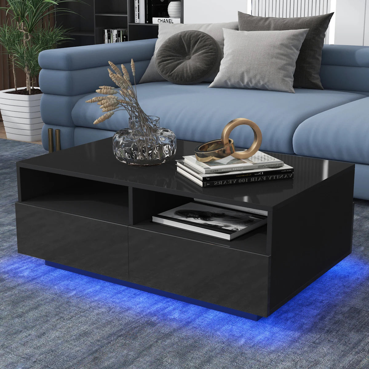 RGB LED Coffee Table