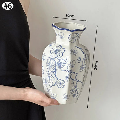 Chinese Style Ceramic Vase,