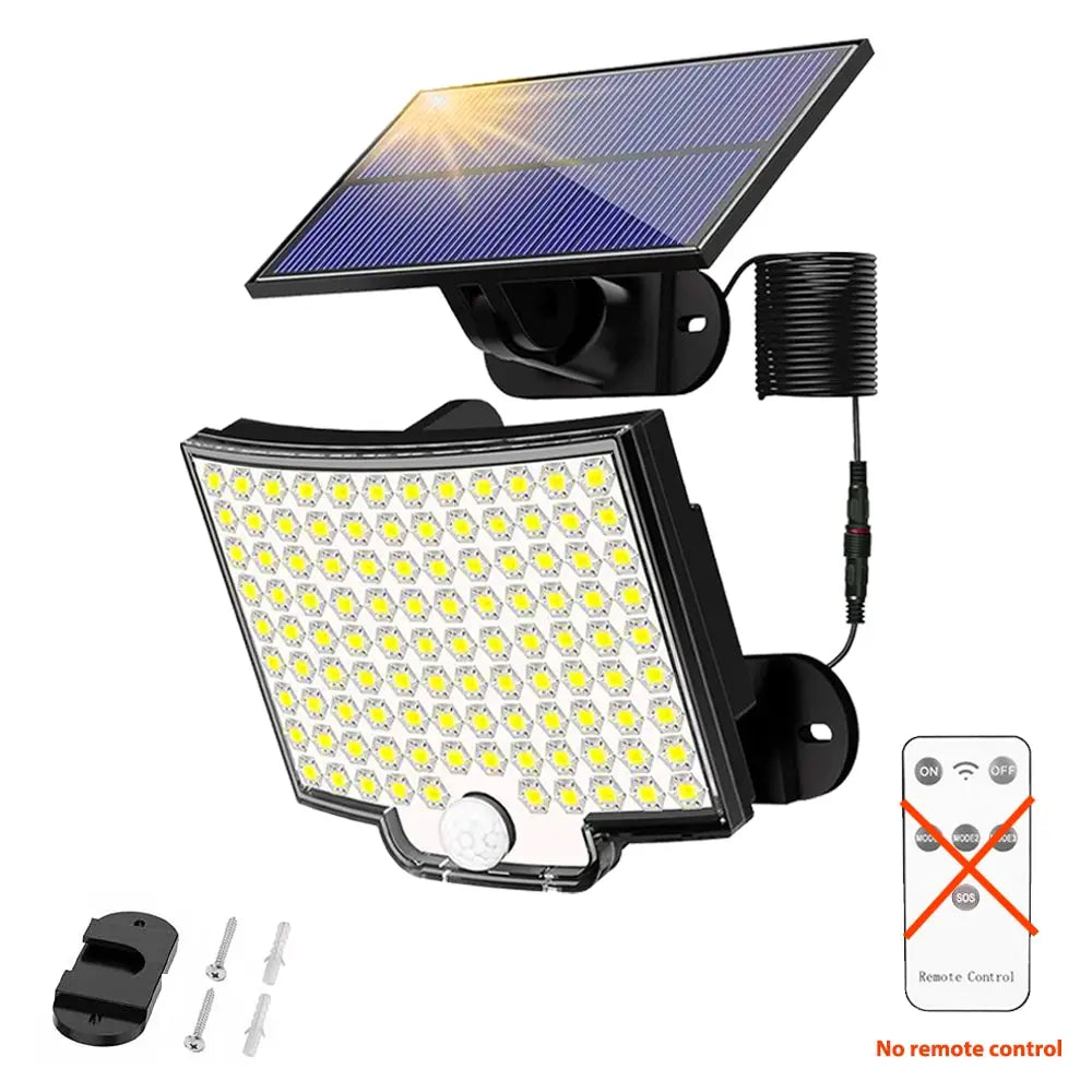 106-LED Solar Light Outdoor Floodlight,