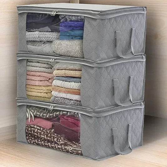 Non Woven Fabric Quilts Clothes Organizer Case