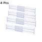 8-Pack Adjustable Drawer Dividers Set