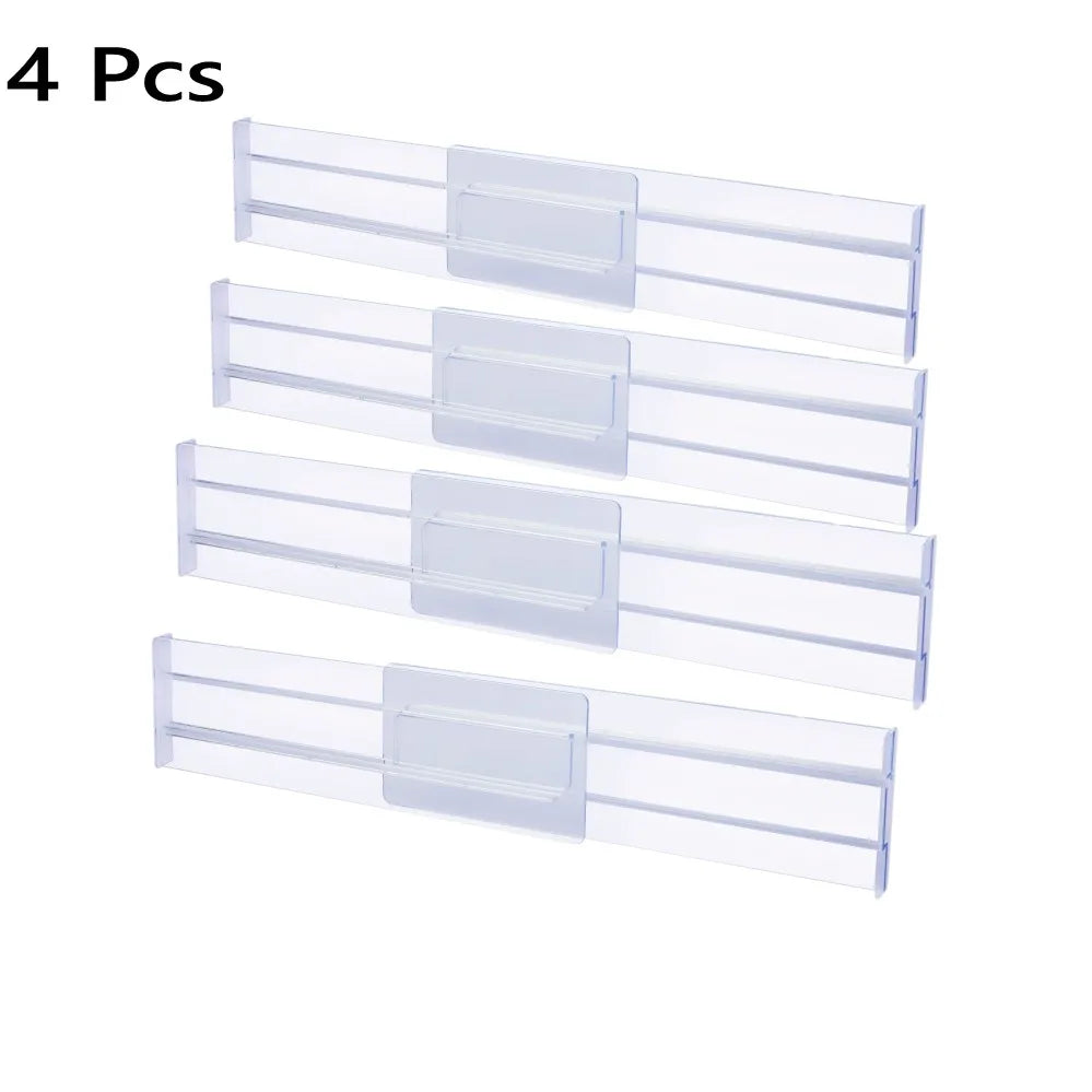 8-Pack Adjustable Drawer Dividers Set