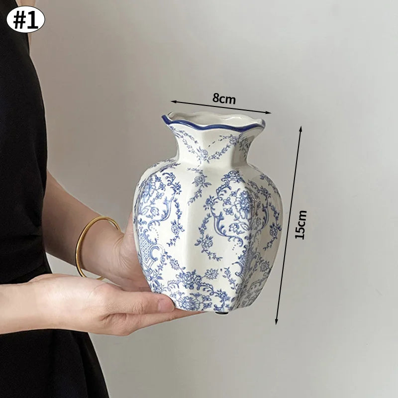 Chinese Style Ceramic Vase,