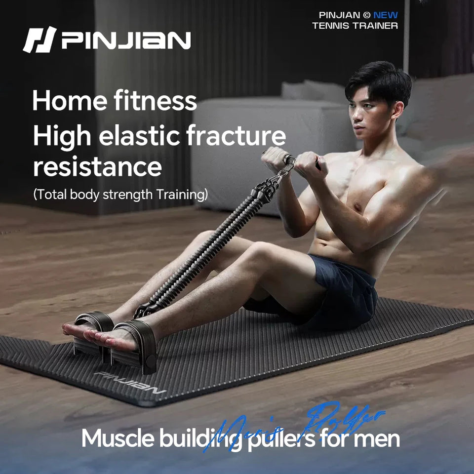 Pedal Tension Rope Puller Exercise At Home