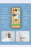 LED Ceiling Fan with Lamp and Remote Control