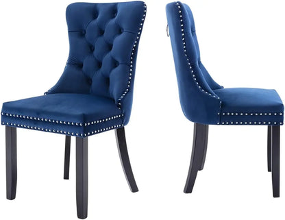 Velvet Dining Chair Set