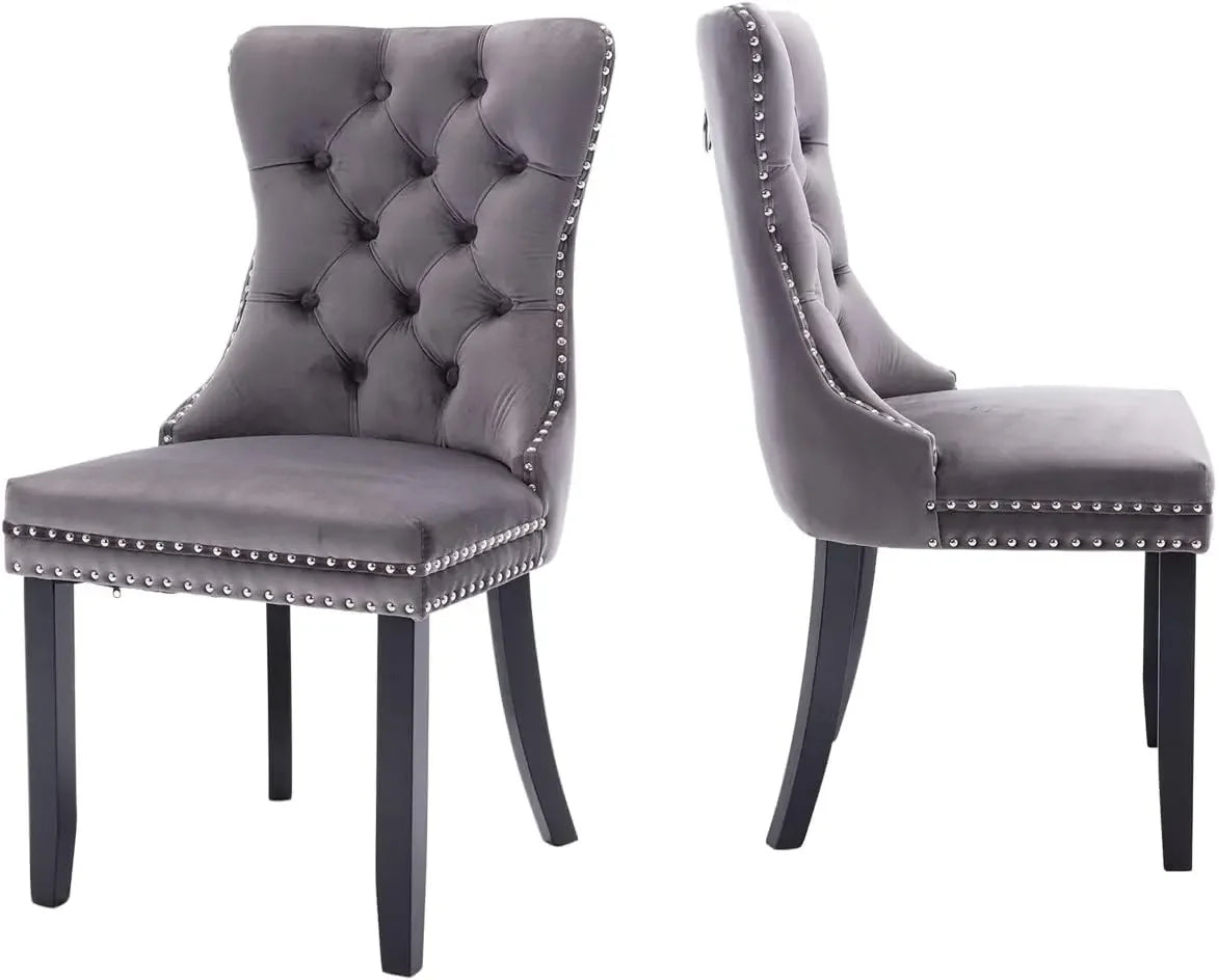 Velvet Dining Chair Set