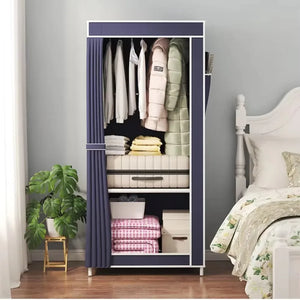 Multi-Layer Minimalist Floor Mounted Wardrobe