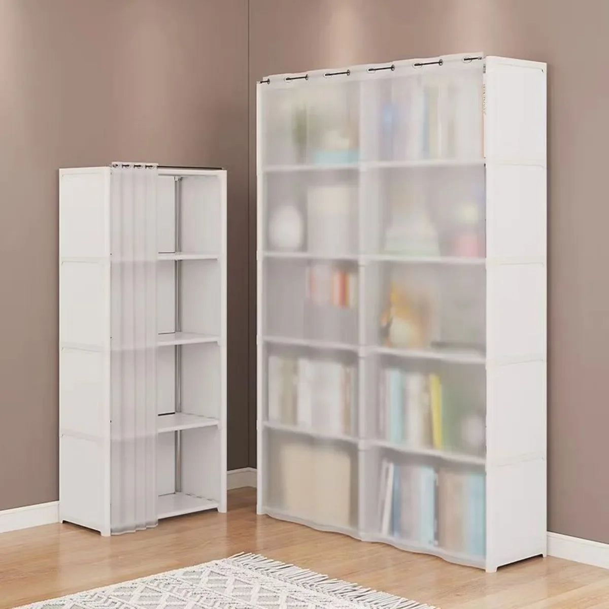 6/5 Layers Dustproof Wardrobe and Bookshelf,