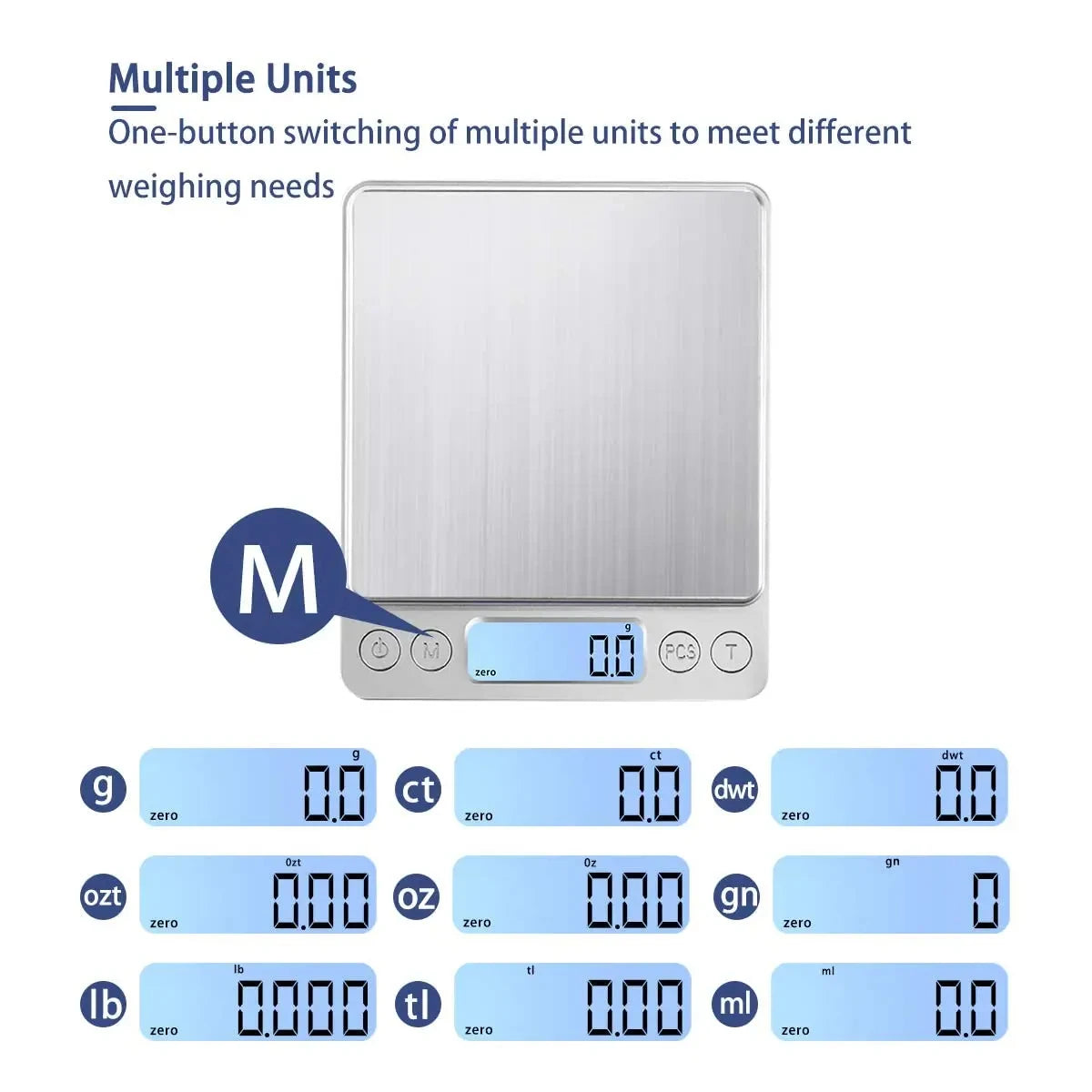 Digital Kitchen Scale 3000g/ 0.1g