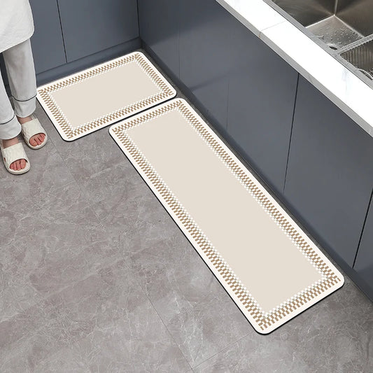 Kitchen Door Step Absorbent Non-Slip Foot Mat