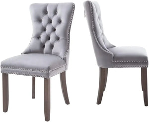 Velvet Dining Chair Set