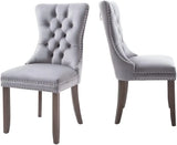 Velvet Dining Chair Set