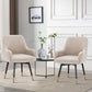 Arms Kitchen Side Chairs Upholstered Armchair