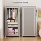 Multi-Layer Minimalist Floor Mounted Wardrobe