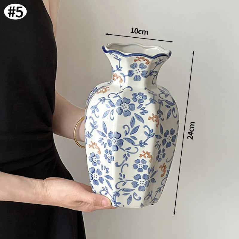 Chinese Style Ceramic Vase,