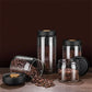 Coffee Beans Vacuum-Sealed Glass Storage Jar