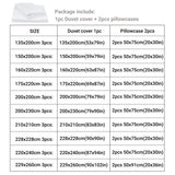 3-Piece Duvet Cover Set,