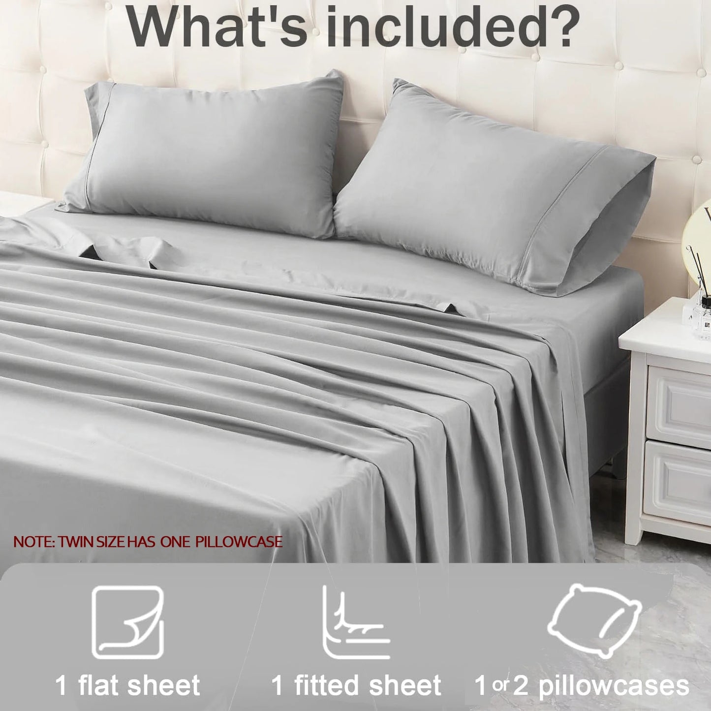 Battilo Double Bed Sheet Set