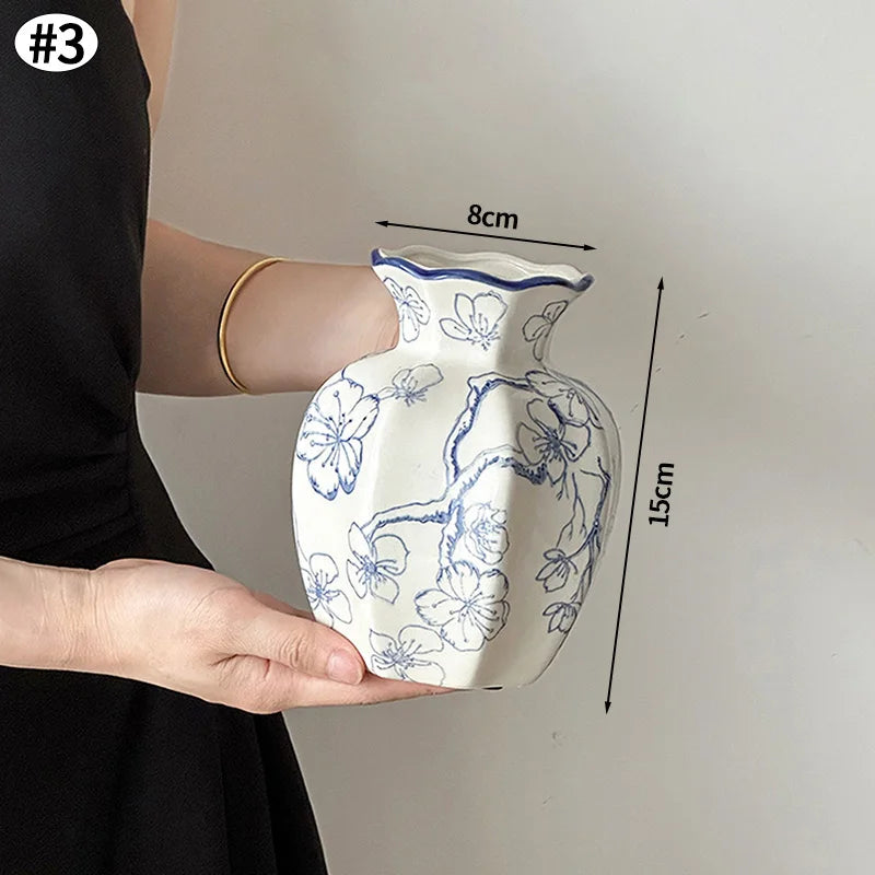 Chinese Style Ceramic Vase,