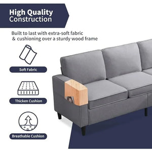 Modural Convertible Loveseat and Sofa Set