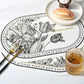 Placemat Coaster Set  Coffee Mats