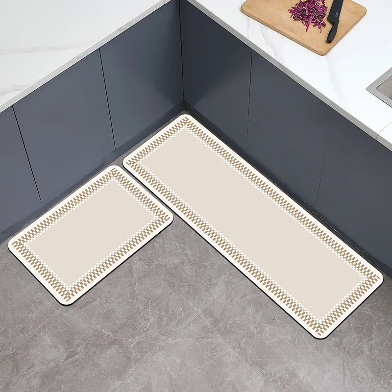 Kitchen Door Step Absorbent Non-Slip Foot Mat