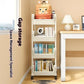 3/4/5 Tier Rolling Cart Cabinet,