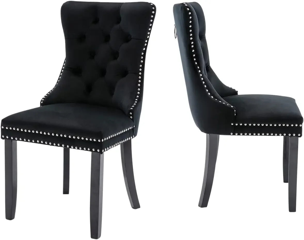 Velvet Dining Chair Set