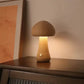 Wooden Cute Mushroom Bedside Table Lamp