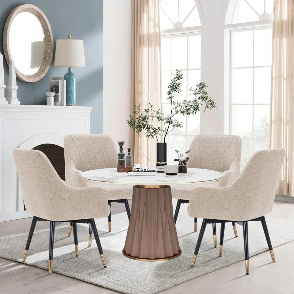 Arms Kitchen Side Chairs Upholstered Armchair