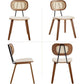 PU Leather Armless Guest Side Chairs