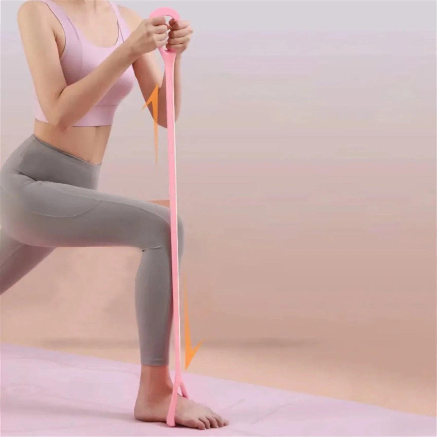 Elastic Belt Yoga Auxiliary Back Stretcher